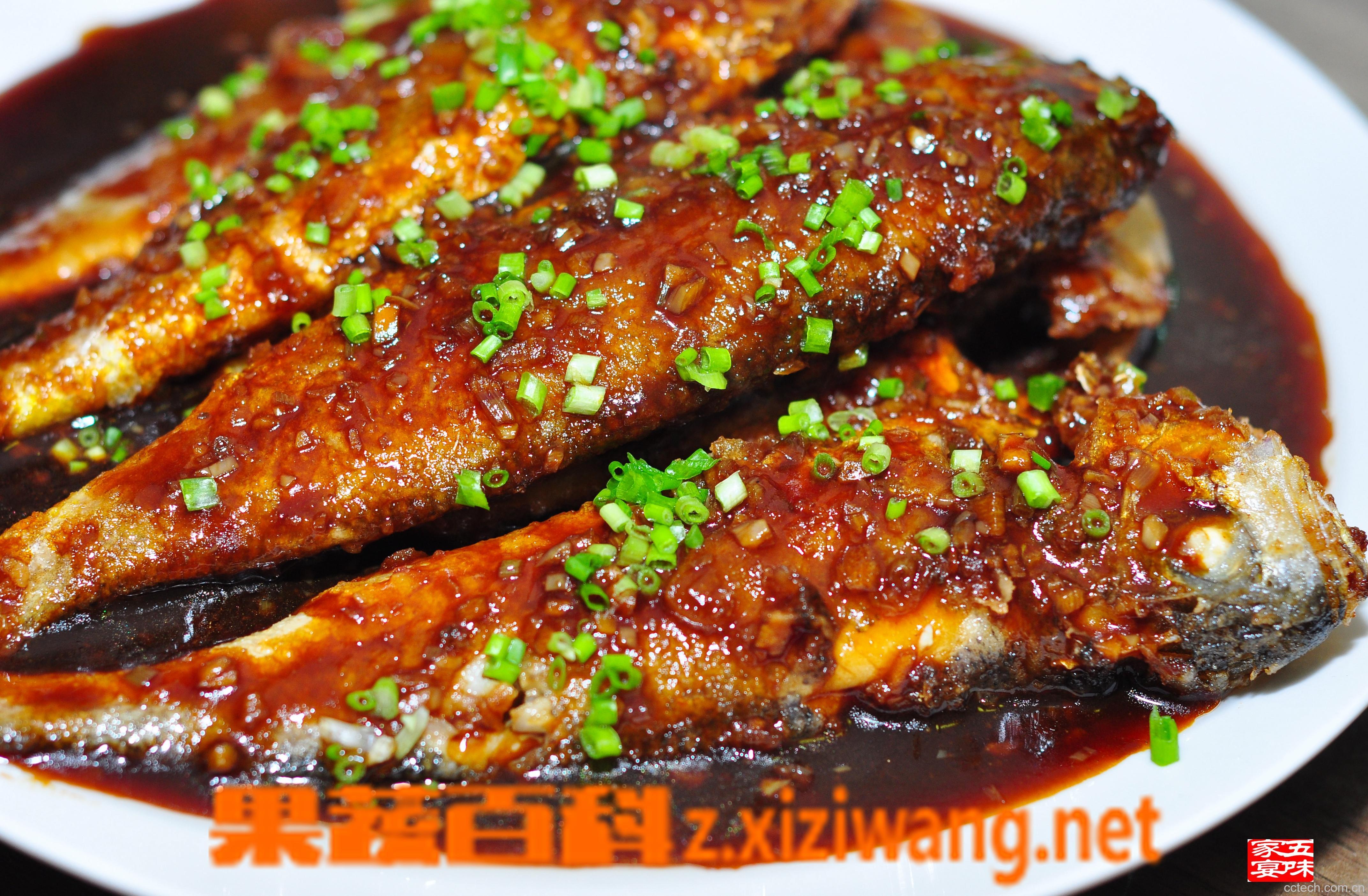 果蔬百科姜葱富贵黄鱼-0