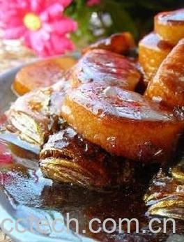 果蔬百科小黄鱼烧年糕的做法-0