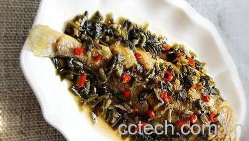 果蔬百科雪菜烧黄鱼-0