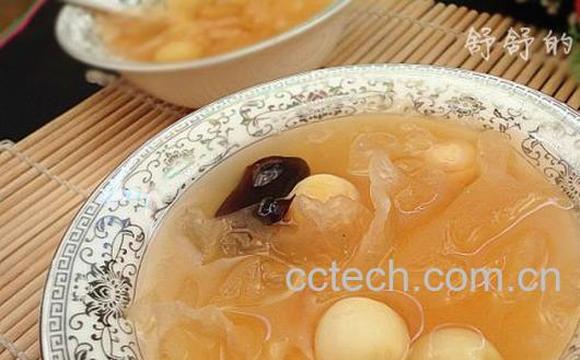 果蔬百科银耳莲子汤怎么做-0