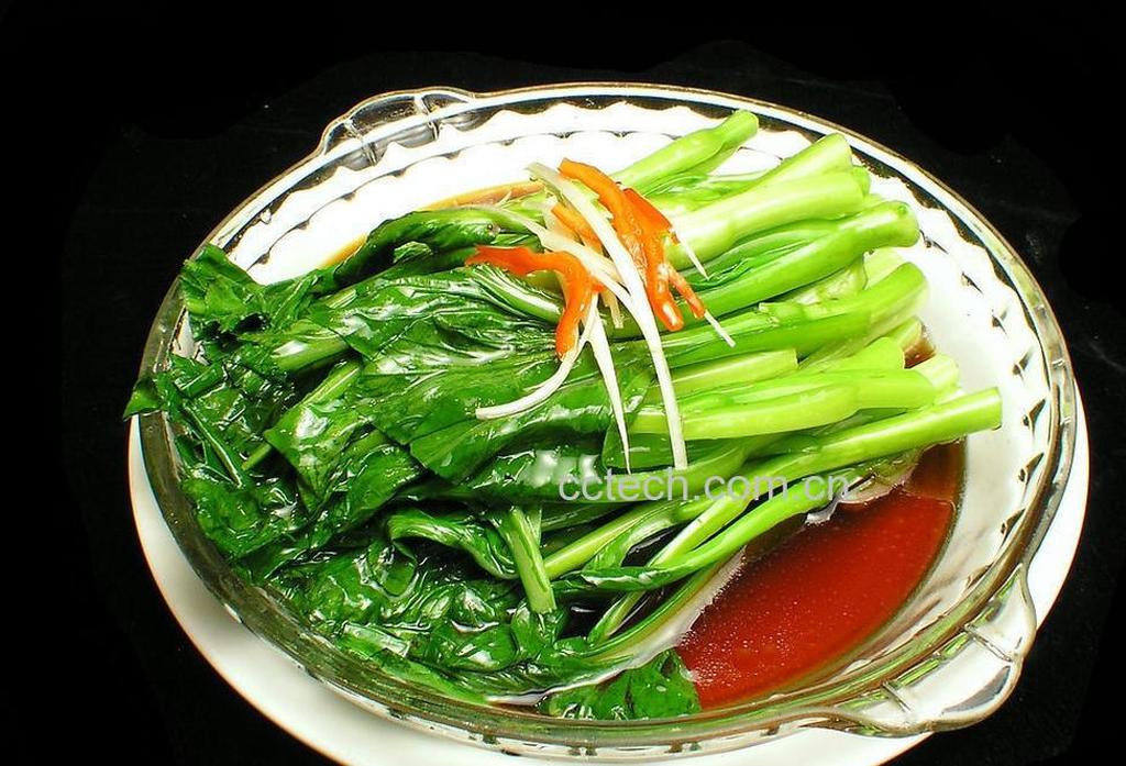 果蔬百科白灼菜心的做法-0