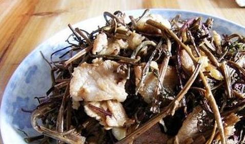 果蔬百科蕨菜干-0