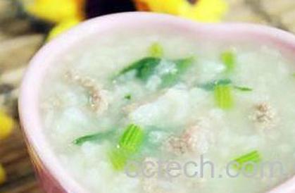 果蔬百科牛肉菠菜粥-0