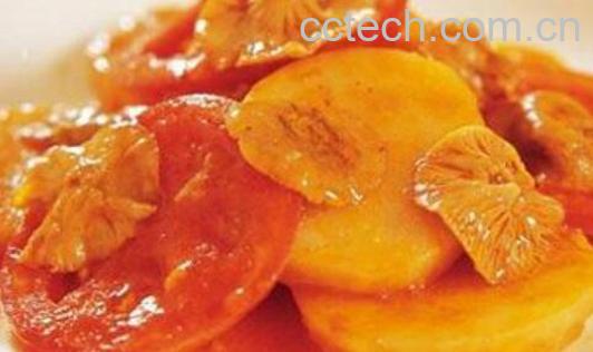 盐腌柿子如何做 盐腌柿子制作方法-0