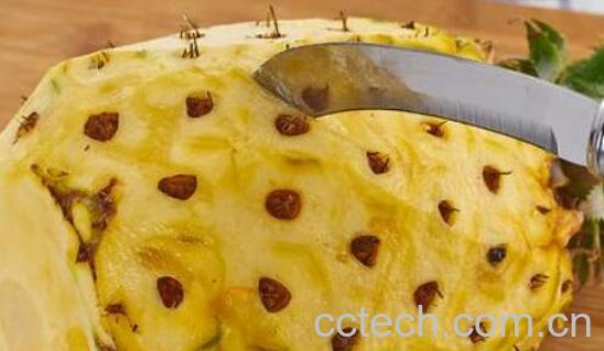 菠萝怎么削皮 怎么快捷的削菠萝皮-0