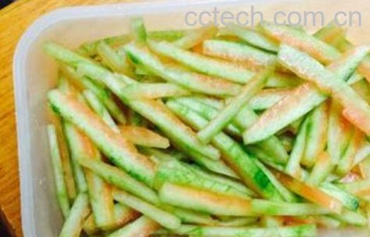 西瓜皮怎么做成软糖-1