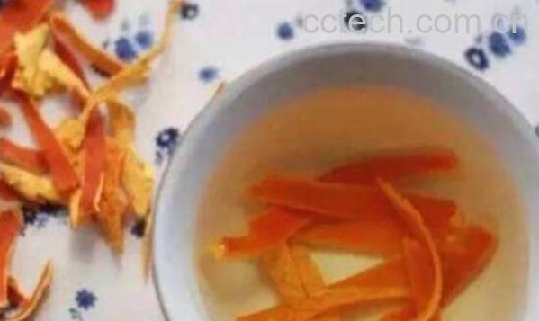 橘子皮泡水的功效与作用-0
