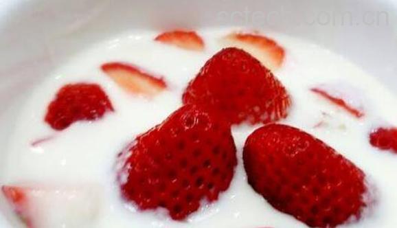 草莓酸奶的功效与作用-0