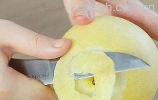 雪梨怎样削皮 雪梨去皮技巧-1