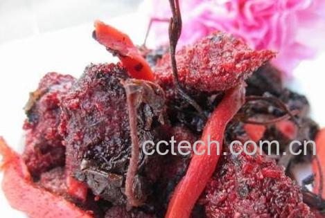 自制紫苏杨梅干的方法-1