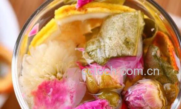 荷叶玫瑰茶有什么功效-0