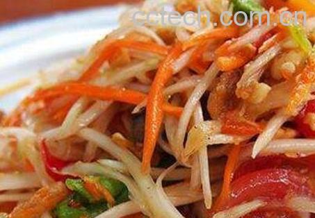 怎样腌制干木瓜丝-1