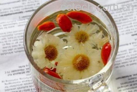 菊花和枸杞泡茶的功效-1