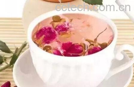 牛奶泡玫瑰花的泡法和功效-1