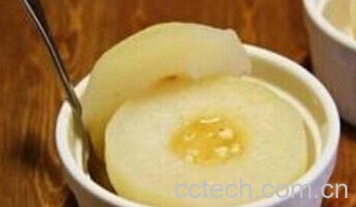 冰糖蒸梨的做法-0