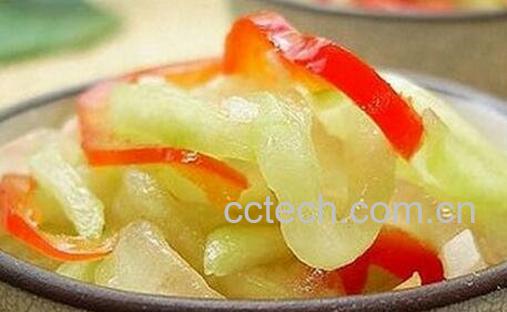 凉拌西瓜皮的做法与功效-0