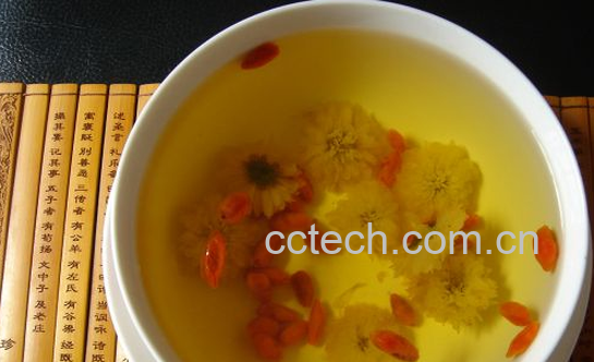 果蔬百科枸杞菊花茶的泡法与功效-0