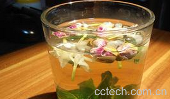 果蔬百科玫瑰薄荷茶的做法与功效-0