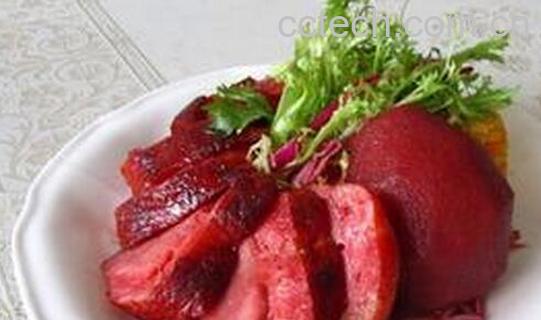 果蔬百科红酒煮梨的功效与作用-0