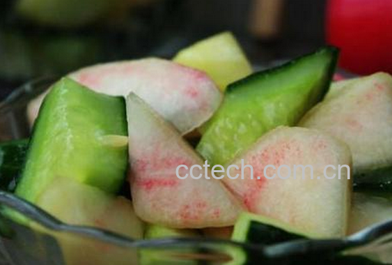 果蔬百科青瓜油桃沙拉的做法-0