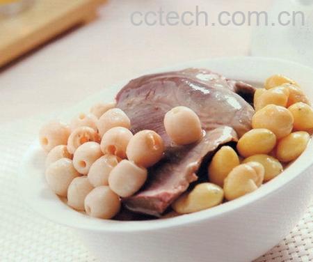 果蔬百科莲子猪心汤的做法-0