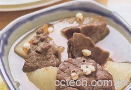 果蔬百科猪肺雪梨汤的做法-0