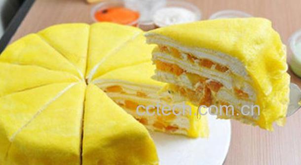 果蔬百科芒果千层蛋糕的做法-0