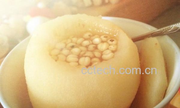 果蔬百科川贝炖雪梨的做法 川贝炖雪梨做法大全-0