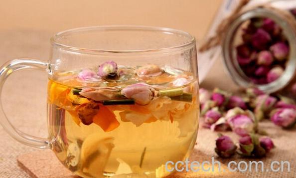 果蔬百科山楂玫瑰花茶-0