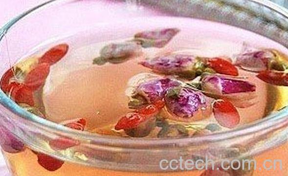 果蔬百科枸杞玫瑰花茶-0