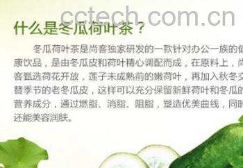 果蔬百科冬瓜荷叶茶-0