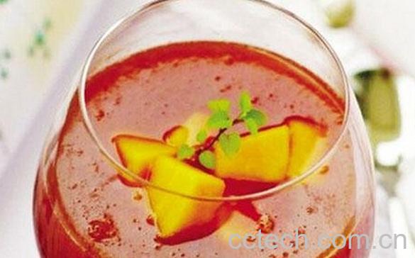 果蔬百科红葡萄酒泡木瓜的功效与作用-0