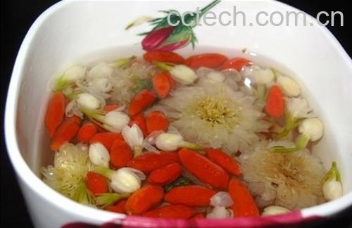 果蔬百科菊花枸杞茶的功效-0