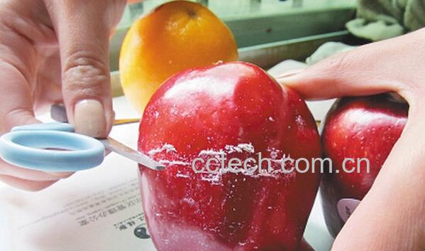 果蔬百科怎样去除苹果上的蜡-0