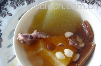 果蔬百科罗汉果冬瓜煲排骨汤-0