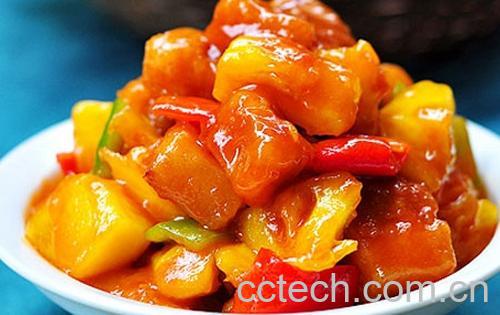 果蔬百科菠萝咕K肉-0