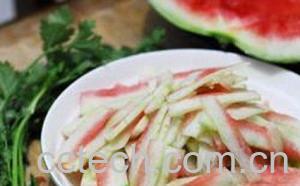 果蔬百科凉拌西瓜皮-0