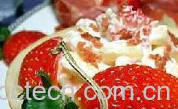 果蔬百科香瓜火腿沙拉-0