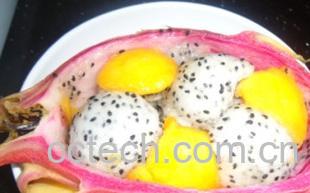 果蔬百科香芒火龙果西米露-0