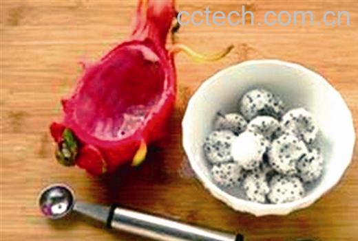 果蔬百科椰汁火龙果西米露-0