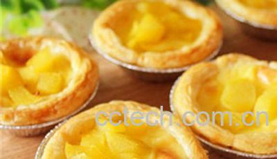 果蔬百科黄桃蛋挞-0