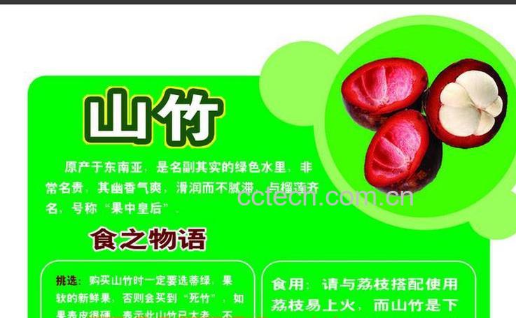 果蔬百科吃山竹的功效与禁忌 -0