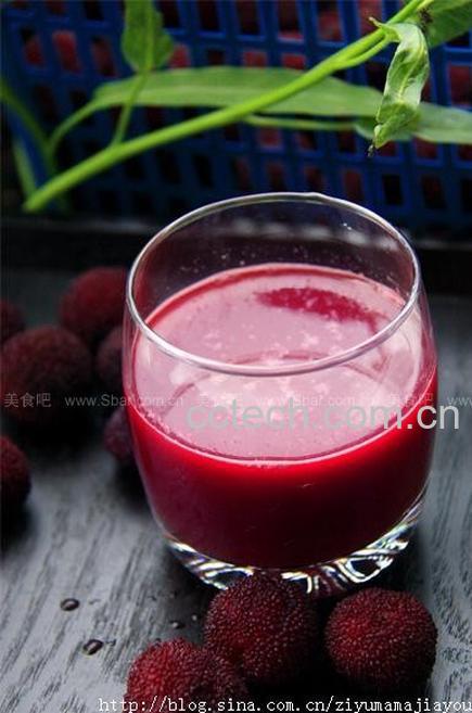 果蔬百科杨梅汁的做法-0