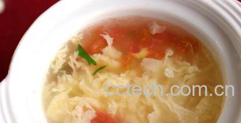 果蔬百科木须柿子汤-0