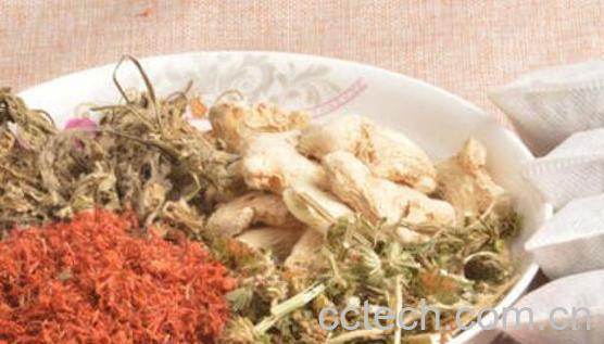 姜红花艾草泡脚的功效与作用-0