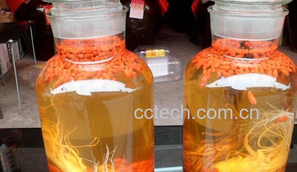 果蔬百科人参枸杞酒-0