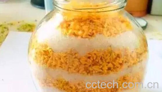 干桂花如何用糖腌制-0