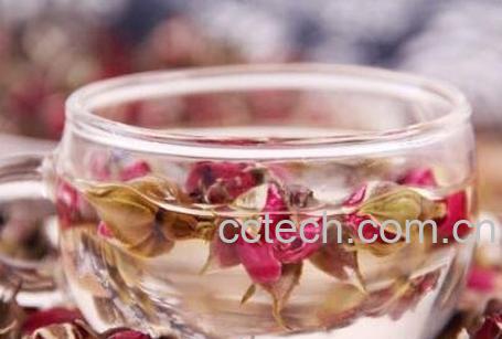 月季花泡水喝的功效-0