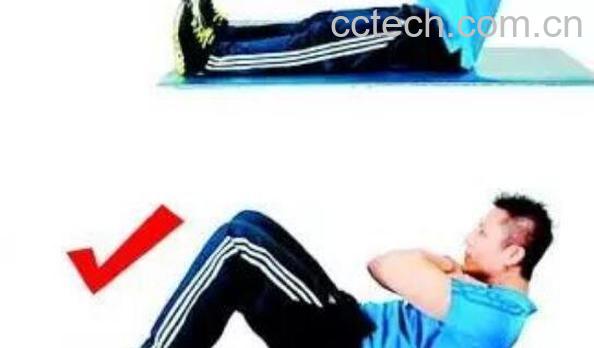 仰卧起坐的正确做法 仰卧起坐的省力诀窍-1