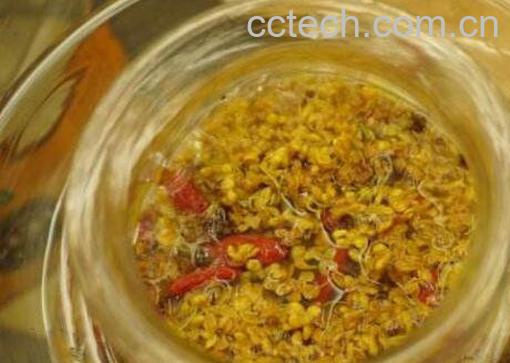 干桂花酒的制作方法-1